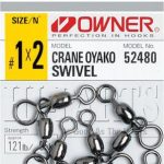 ΔΙΠΛΟ ΣΤΡΙΦΤΑΡΙ OWNER CRANE OYAKO SWIVEL 52480 (5-6-7 ΤΕΜΑΧΙΑ) - 3x4 - 31-kg - 7